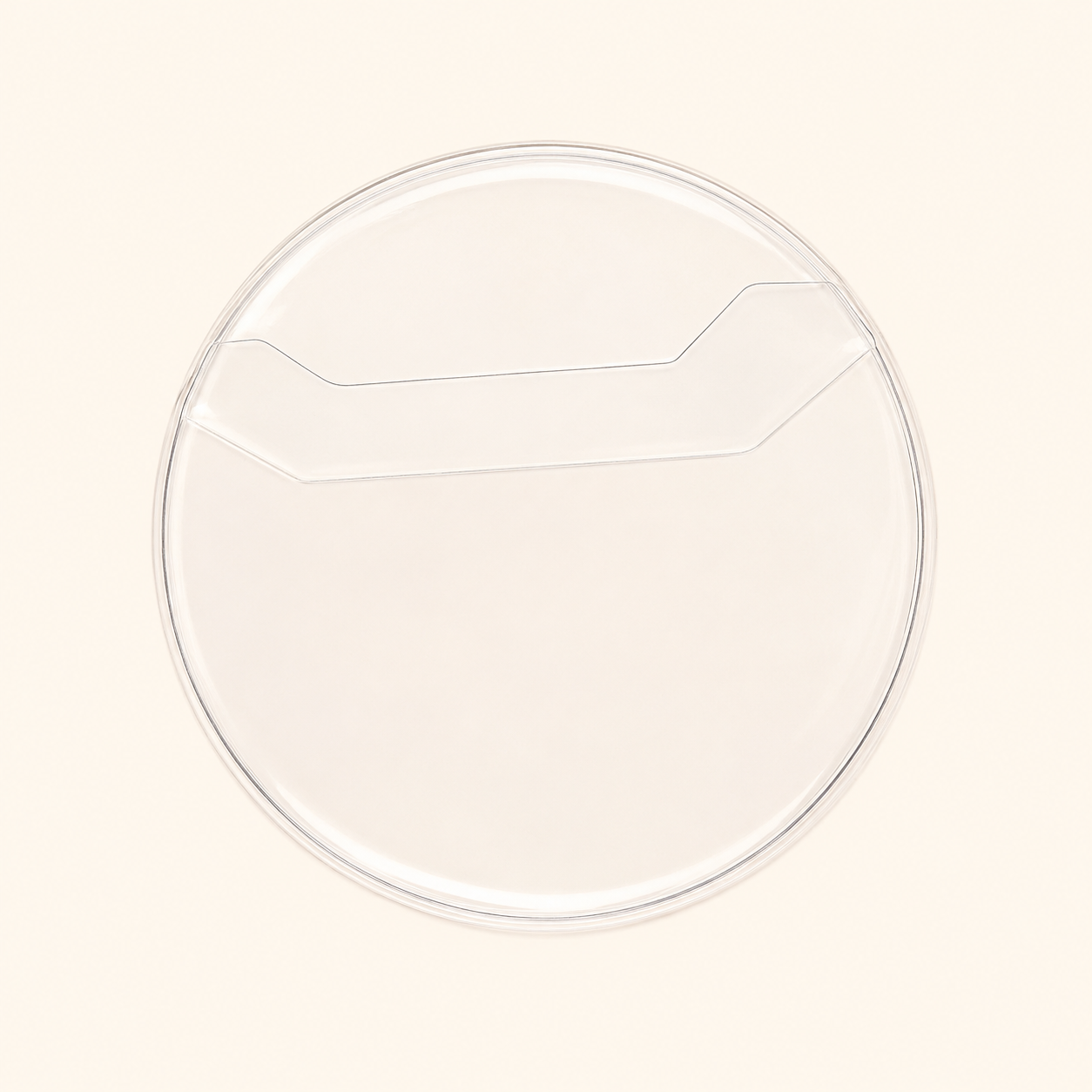 Clear Round Badge Protector Sleeves for Ita Bags