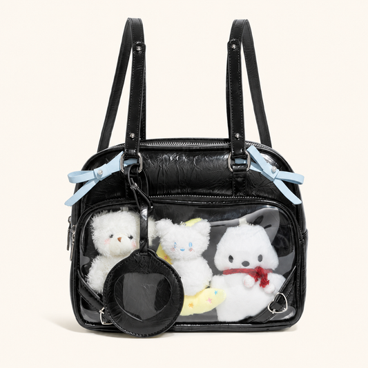 Glossy Clear Window Ita Backpack