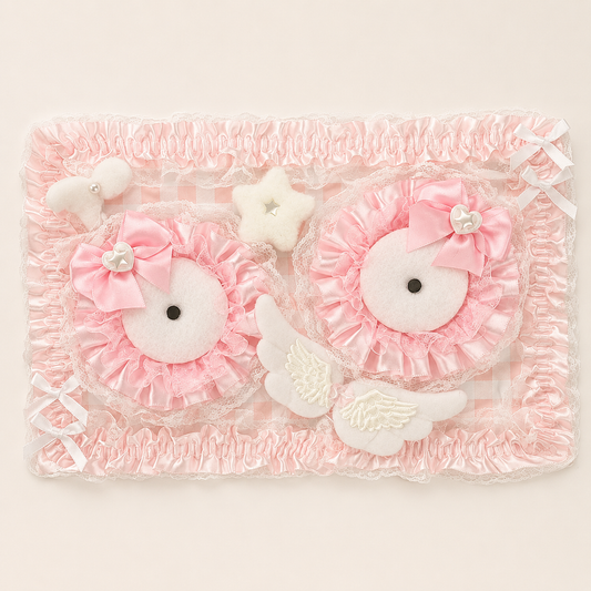 Lace Ribbon Ita Bag Insert Board