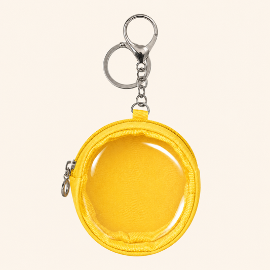 Round Clear Window Mini Pouch Ita Bag Charm
