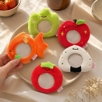 Kawaii Plush Mini Ita Bag Badge Holder Charm
