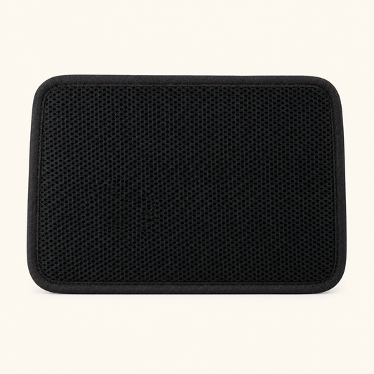 Black Mesh Hard Ita Bag Insert Board