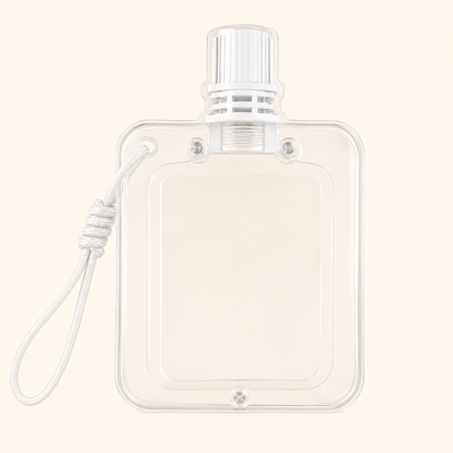 Clear Bottle 58mm Badge Holder Ita Bag Charm Case