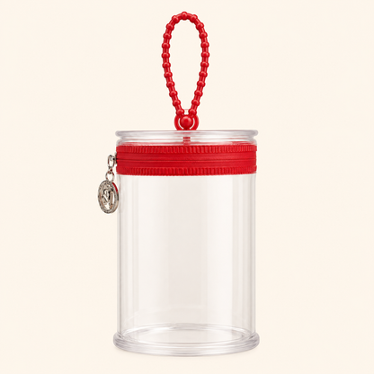 Clear PVC 15cm Doll Display Pouch Charm