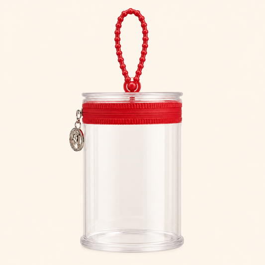 Clear PVC 15cm Doll Display Pouch Charm