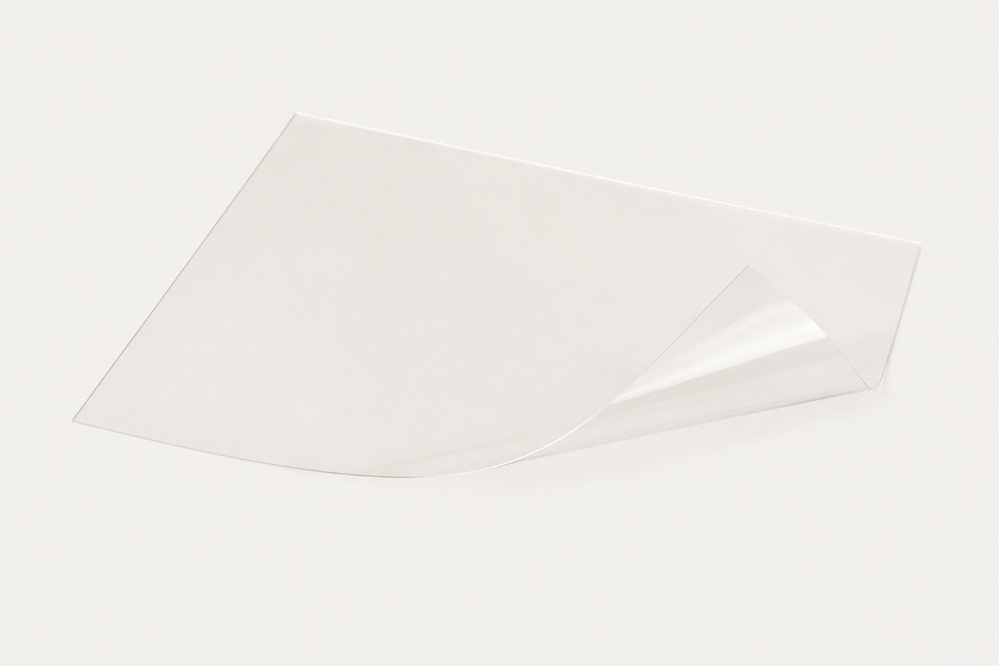 Clear PVC Ita Bag Insert Board