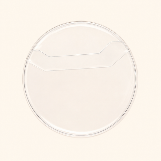 Clear Round Badge Protector Sleeves for Ita Bags