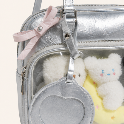 Glossy Clear Window Ita Backpack