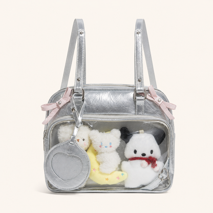 Glossy Clear Window Ita Backpack