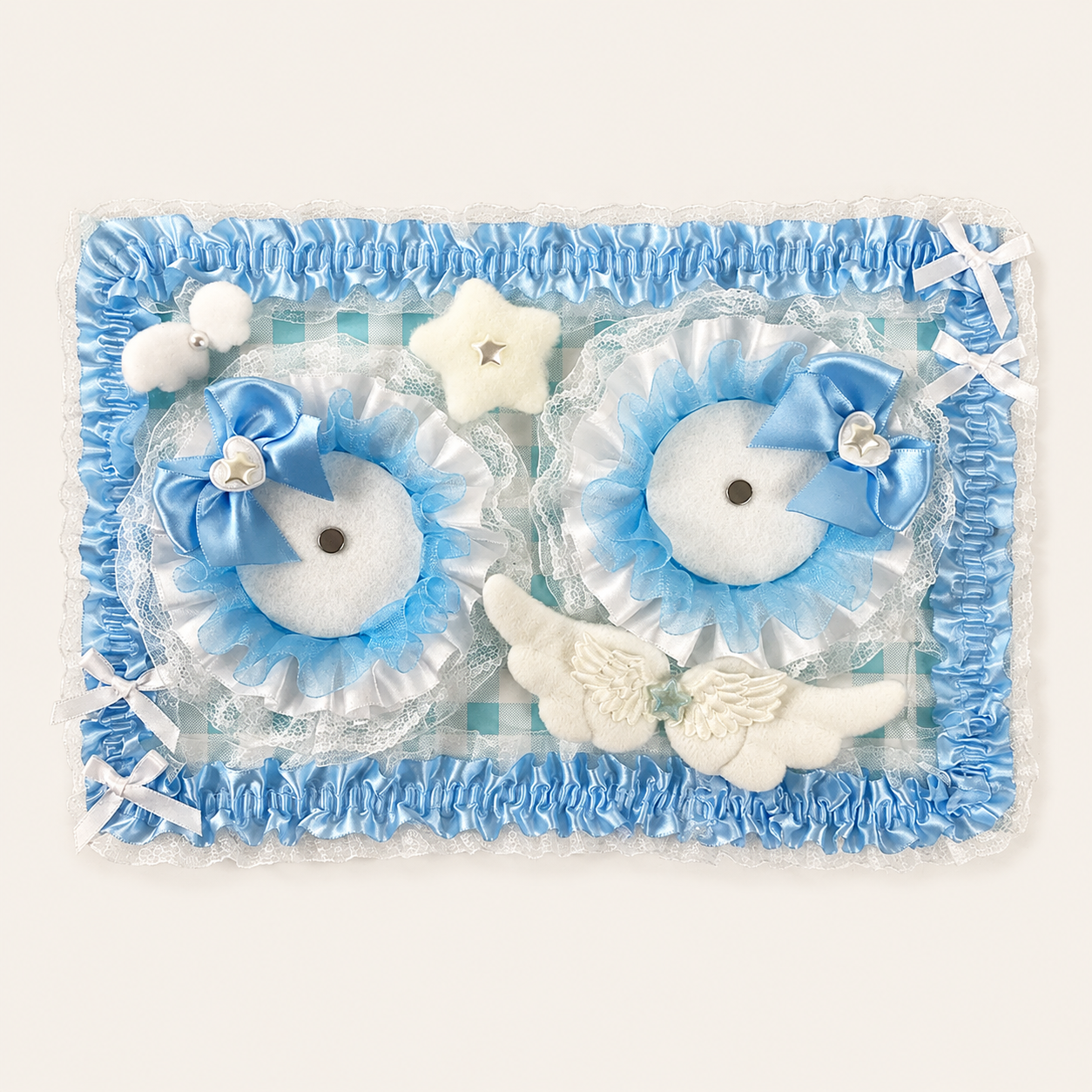 Lace Ribbon Ita Bag Insert Board