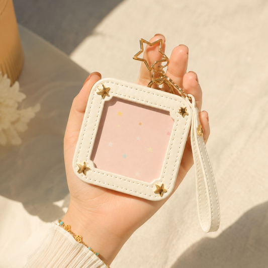 Star Frame 50mm Ita Bag Badge Holder Charm