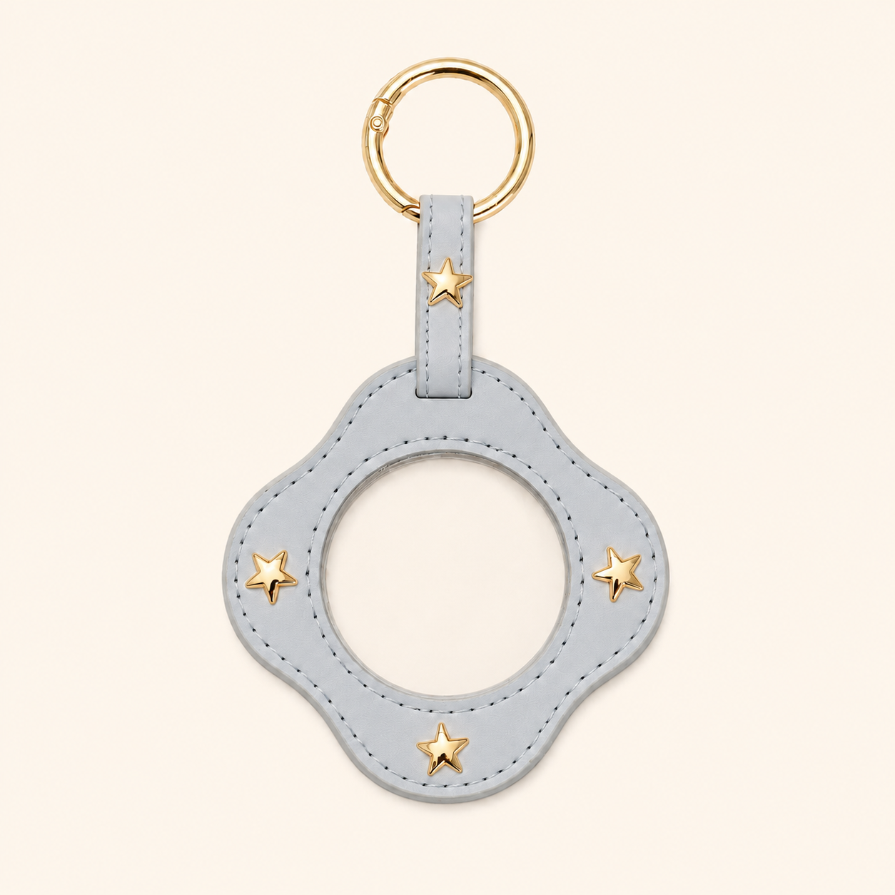 Star Stud Badge Holder Ita Bag Charm Case