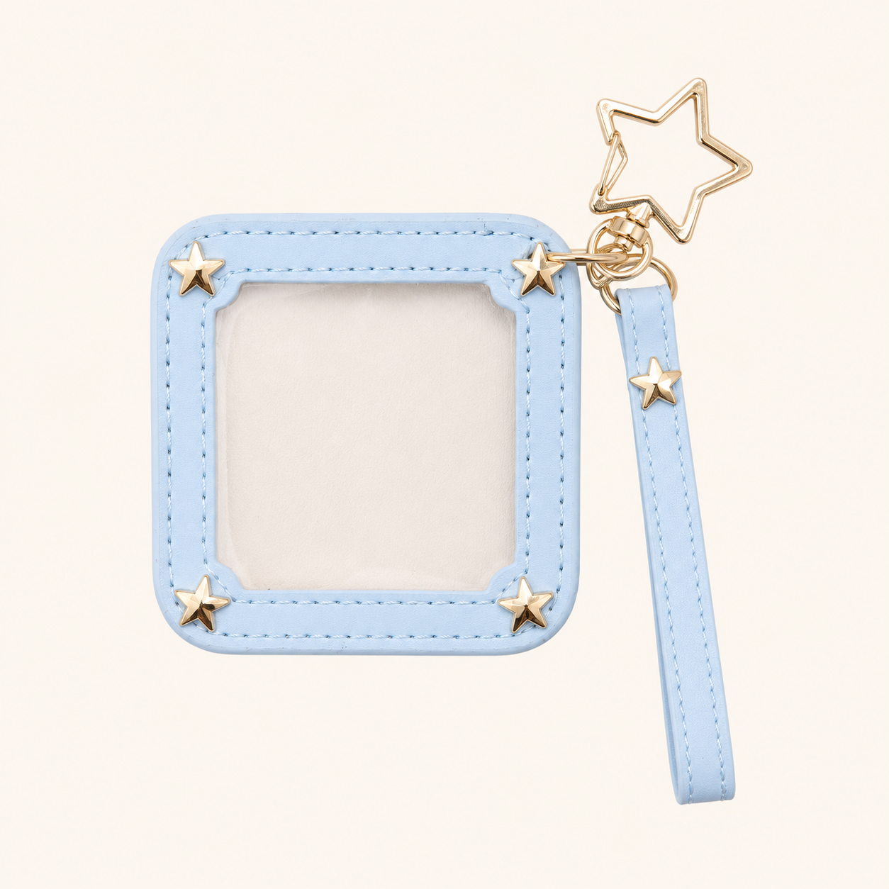 Star Frame 50mm Ita Bag Badge Holder Charm