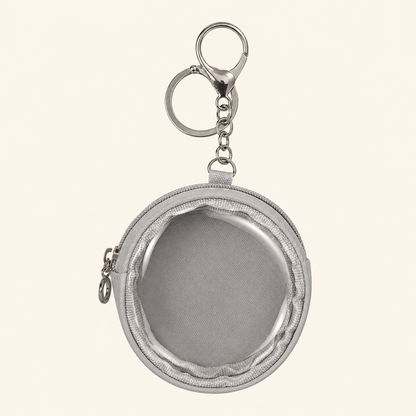 Round Clear Window Mini Pouch Ita Bag Charm