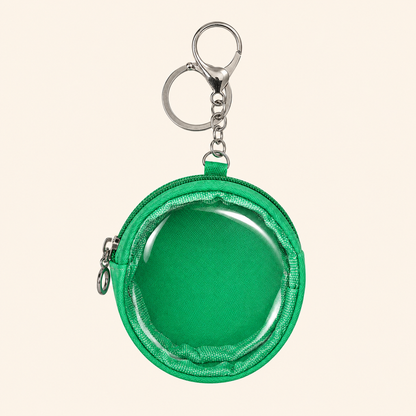 Round Clear Window Mini Pouch Ita Bag Charm
