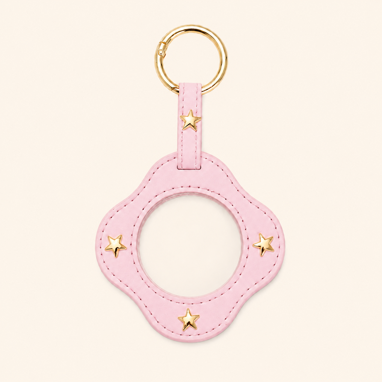 Star Stud Badge Holder Ita Bag Charm Case
