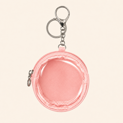 Round Clear Window Mini Pouch Ita Bag Charm
