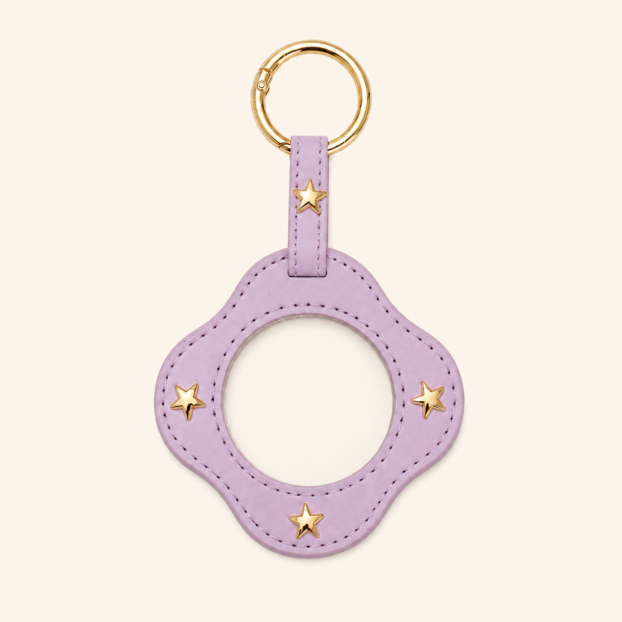 Star Stud Badge Holder Ita Bag Charm Case
