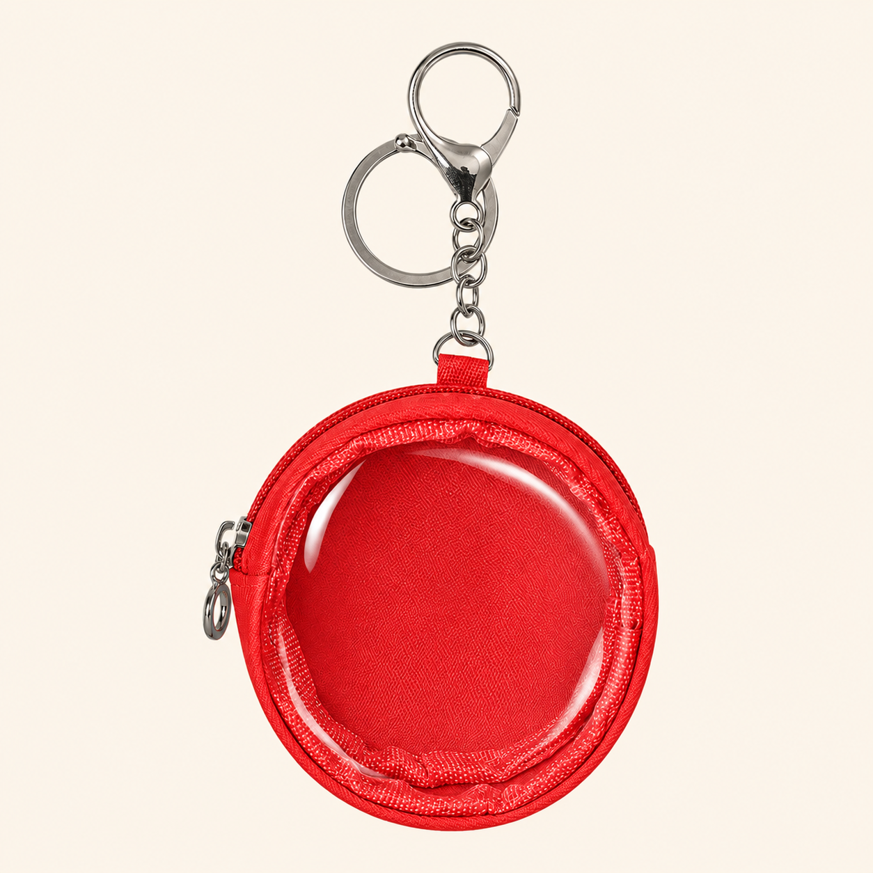 Round Clear Window Mini Pouch Ita Bag Charm