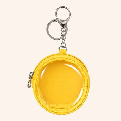 Round Clear Window Mini Pouch Ita Bag Charm